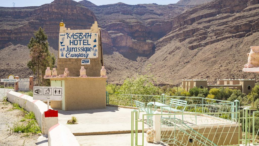 Kasbah Hotel Camping Jurassique Ifri Bagian luar foto